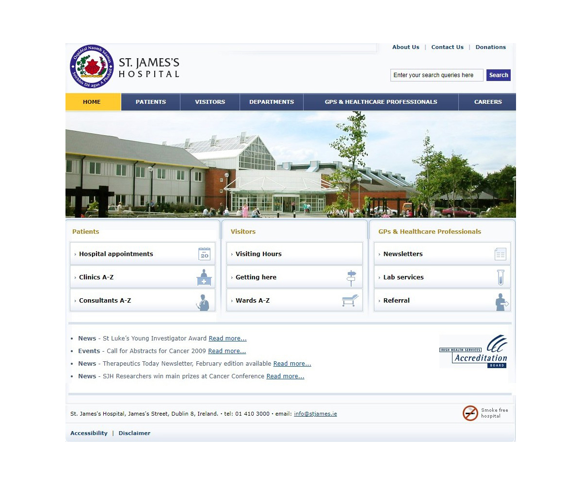 25 years of the St James's Website