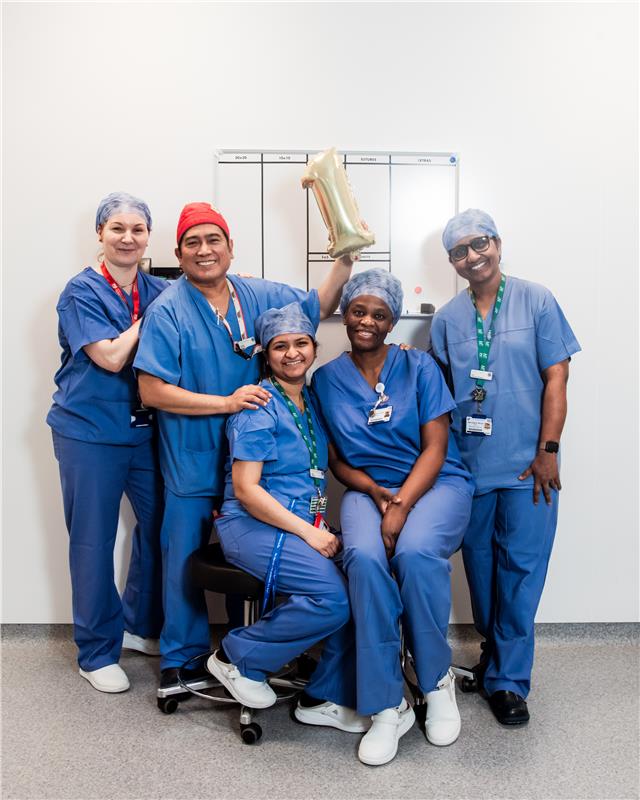 Surgical Hub Achieves 74 % Reduction in Day Case Waiting Lists